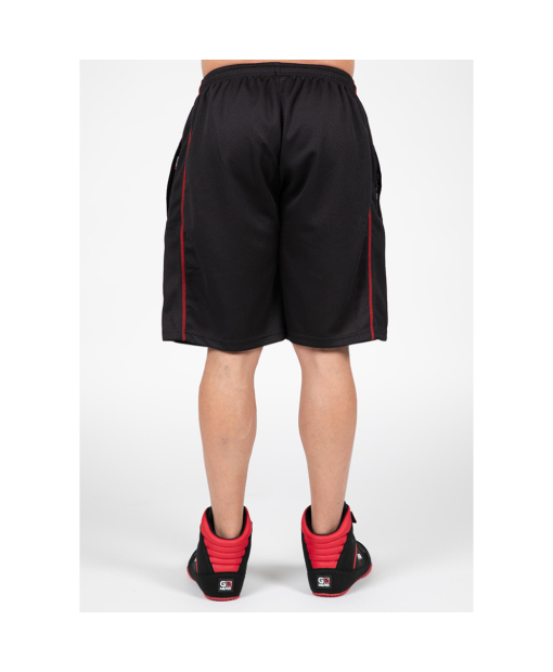 Wallace Mesh Shorts - Black/Red