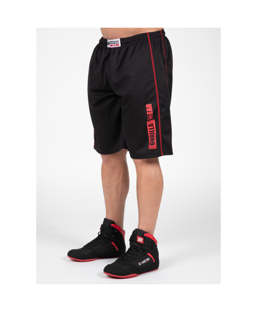 Wallace Mesh Shorts - Black/Red
