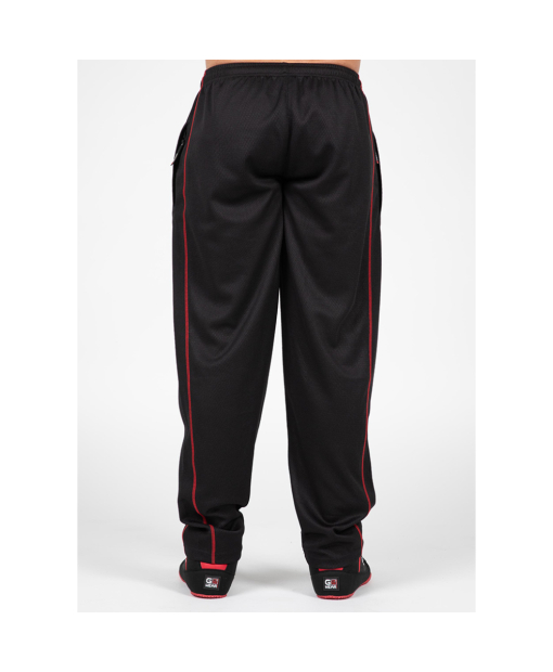 Wallace Mesh Pants - Black/Red