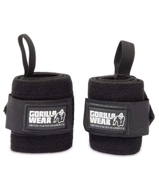 Кистевые бинты Wrist Wraps BASIC Black 1