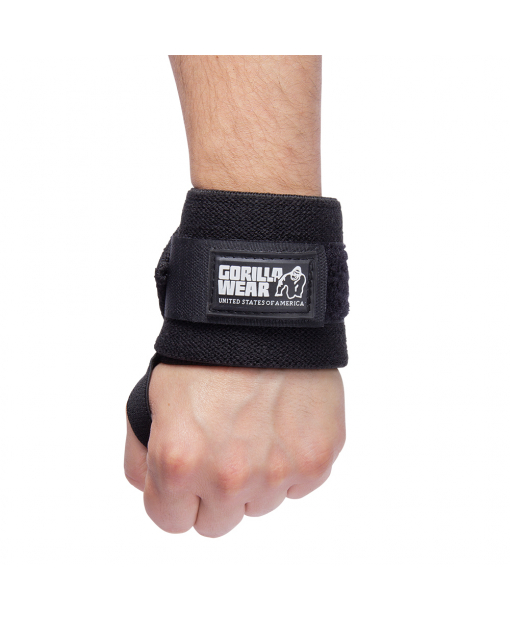 Кистевые бинты Wrist Wraps BASIC Black 4