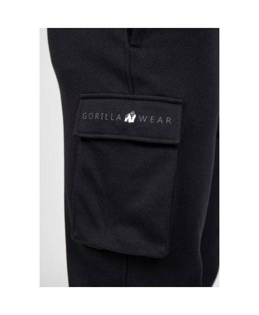 Hudson Cargo Sweatpants Black4