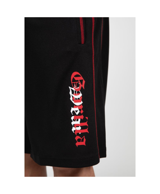 Marlow Mesh Shorts Black/Red9