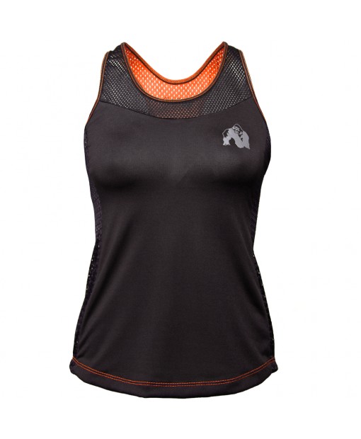 Майка Marianna Tank Top Black/ Neon Orange