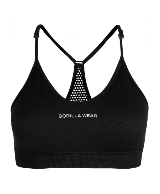 Quincy Seamless Sports Bra Black