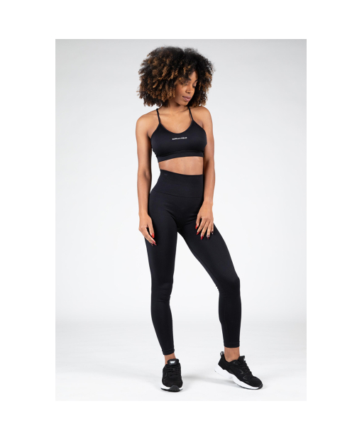 Quincy Seamless Sports Bra Black