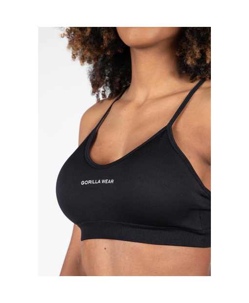 Quincy Seamless Sports Bra Black
