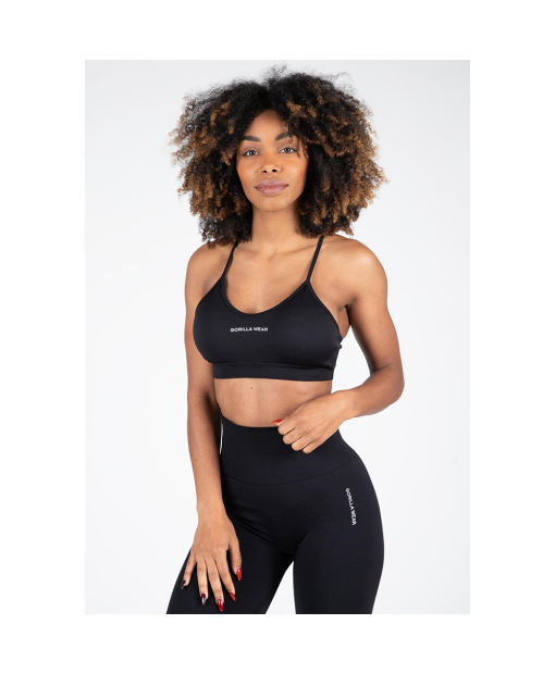 Quincy Seamless Sports Bra Black