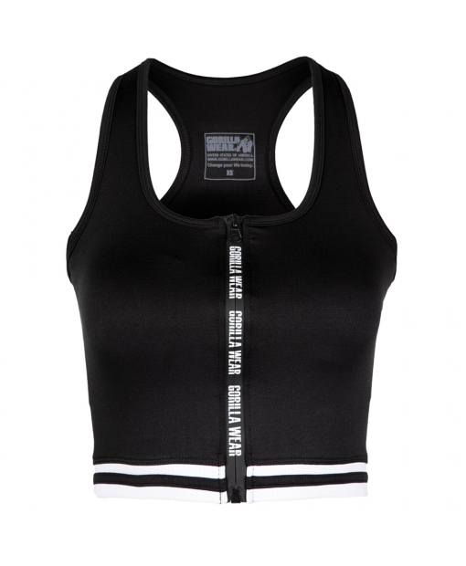 Mesa Zip Front Crop Top