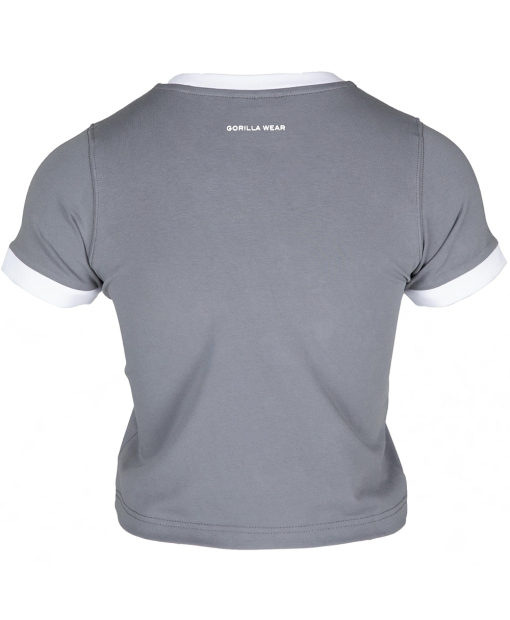 New Orleans Cropped T-Shirt Gray