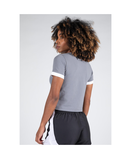 New Orleans Cropped T-Shirt Gray