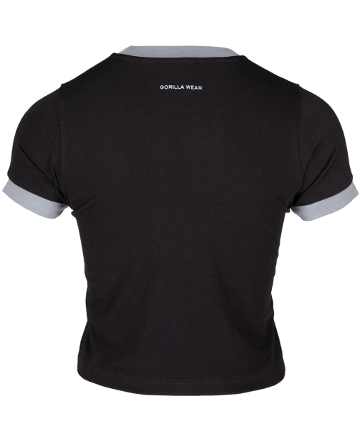 New Orleans Cropped T-Shirt Black