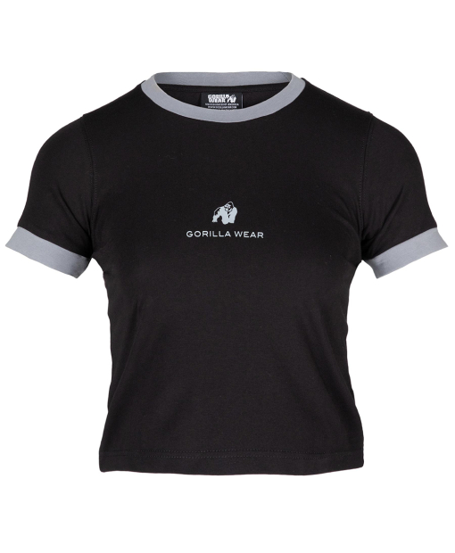 New Orleans Cropped T-Shirt Black