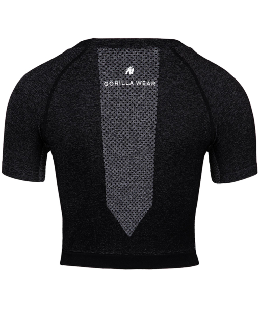 Selah Seamless Crop Top Black