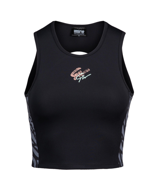 Zion Crop Top  Black