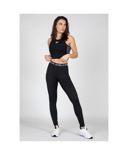 Zion Crop Top  Black