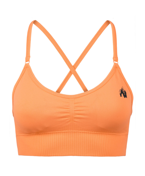 Olivia Seamless Sports Bra Peach