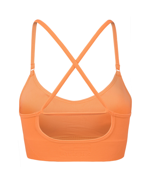 Olivia Seamless Sports Bra Peach