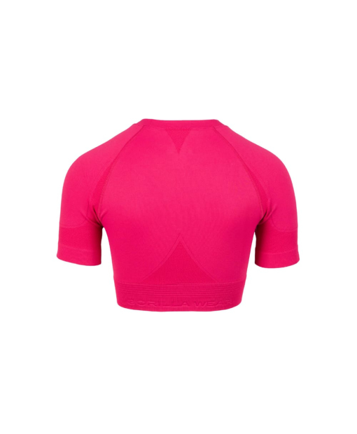 Топ Whitney Seamless Crop Top Pink3