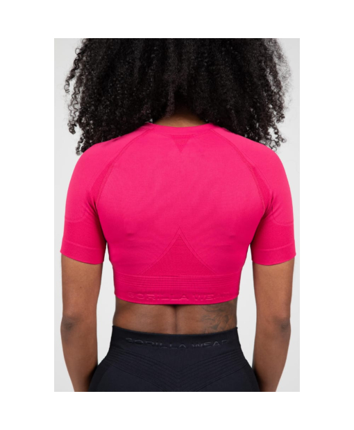 Топ Whitney Seamless Crop Top Pink6