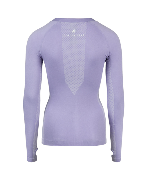 Selah Seamless Long Sleeve Lilac