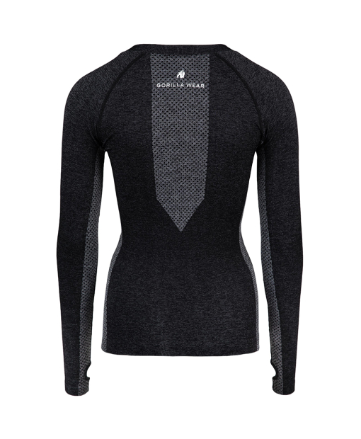 Selah Seamless Long Sleeve Black