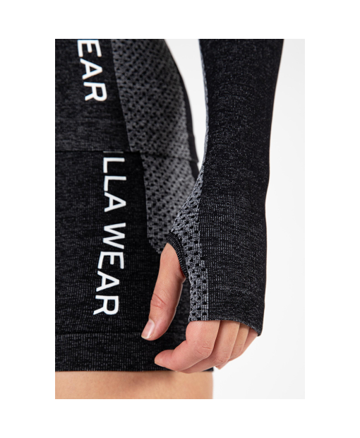 Selah Seamless Long Sleeve Black