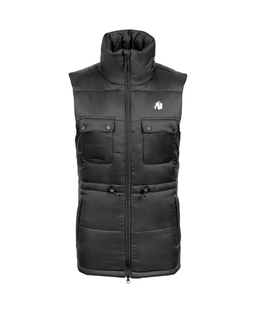 Lucia Puffer Vest Black