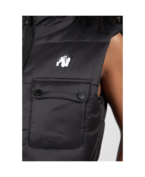 Lucia Puffer Vest Black