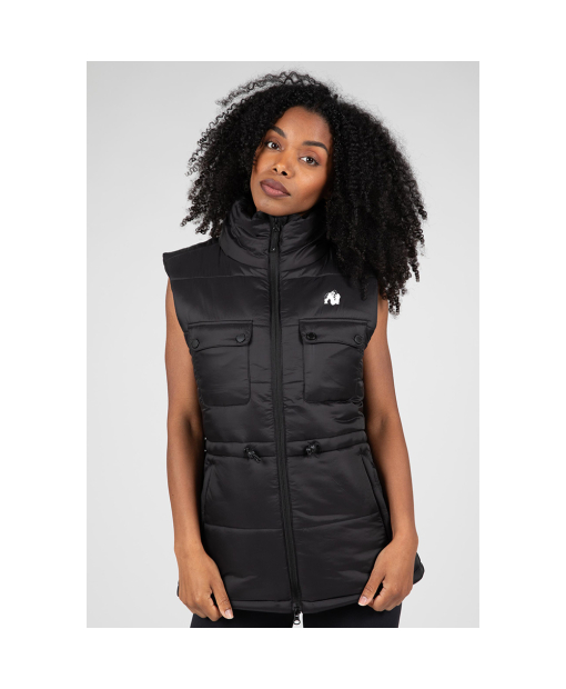 Lucia Puffer Vest Black