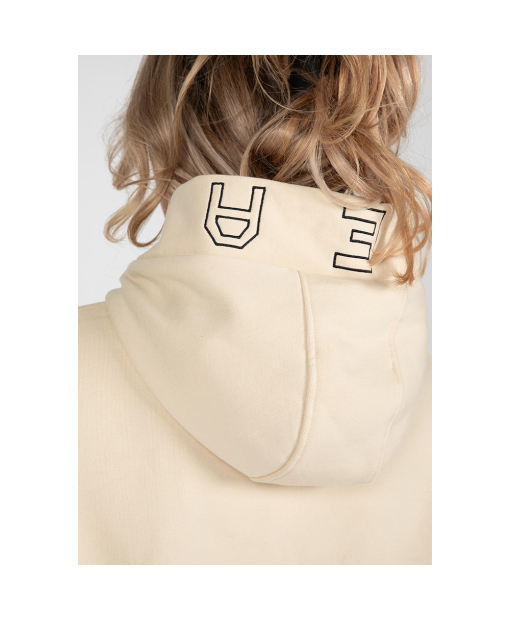 Tracey Cropped Hoodie Beige