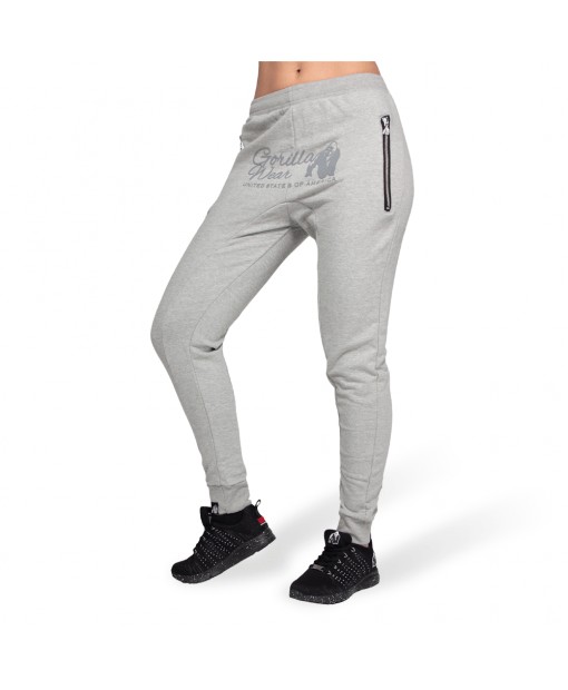 Celina Drop Crotch Joggers Gray