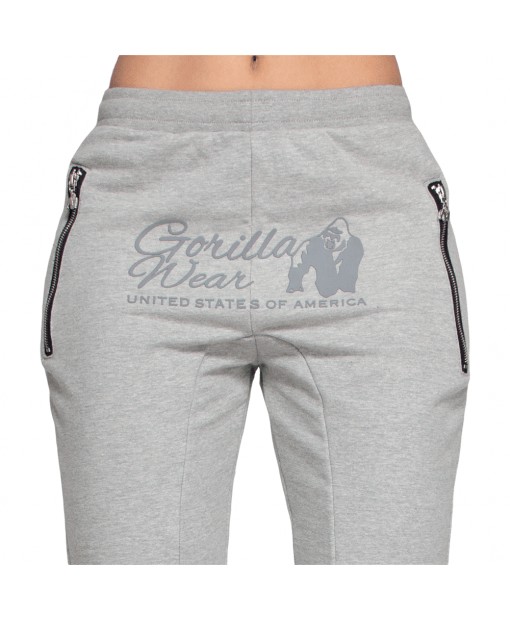 Celina Drop Crotch Joggers Gray