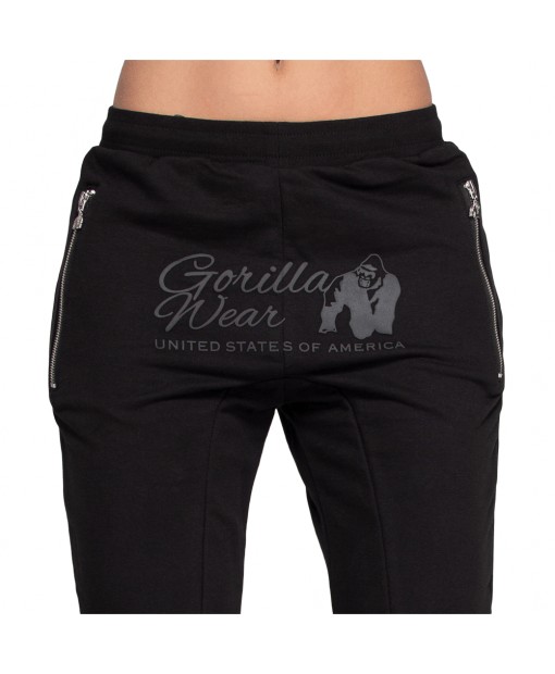 Celina Drop Crotch Joggers Black