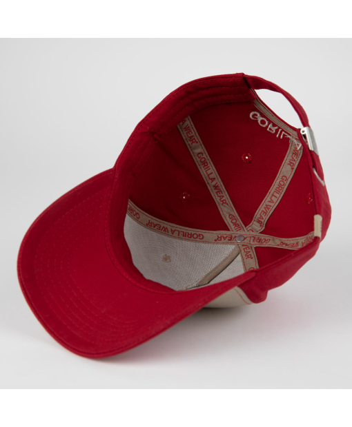 Buckley Cap - Red/Beige