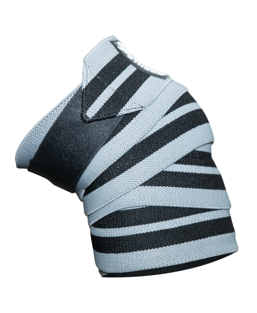 Knee Wraps Gray/Black 2,5 м