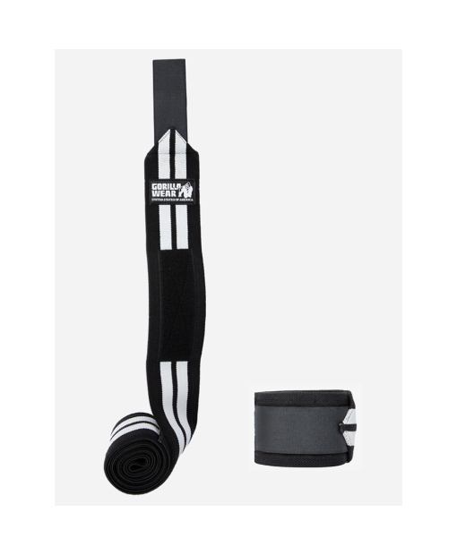 Knee Wraps Black/White 2,5 м