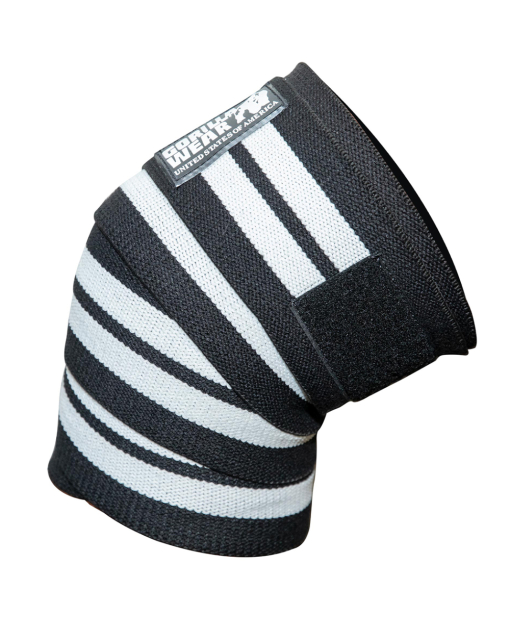 Knee Wraps Black/White 2 м