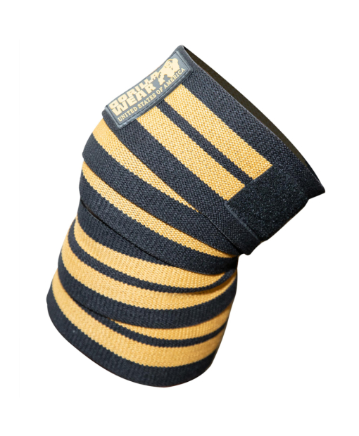 Knee Wraps Black/Gold 2,5 м.