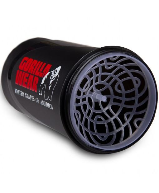 Gorilla Wear Wave Shaker 600ML - BlackRed