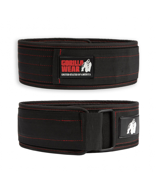 Gorilla Wear 4 Inch Nylon Lifting Belt