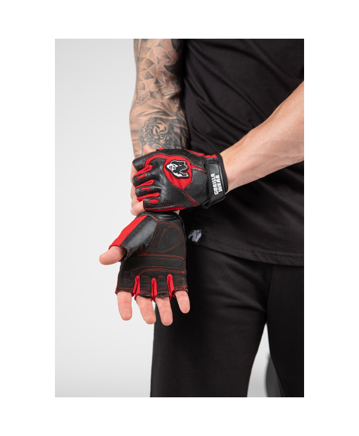 Mitchell Training Gloves Black/Red