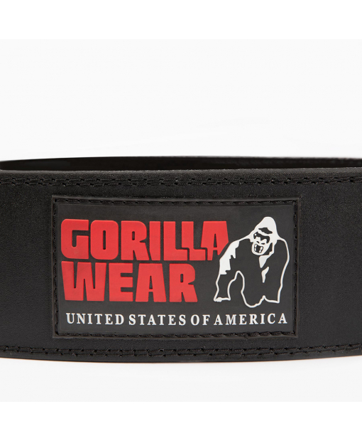 Gorilla Wear 4 Inch Padded Leather Lifting Belt