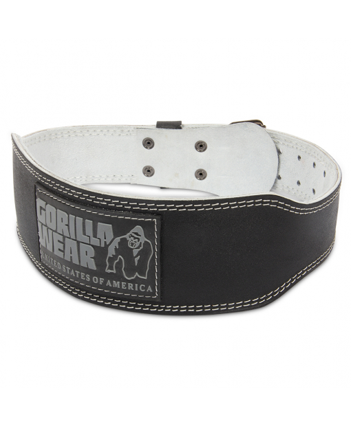 Gorilla Wear 4 Inch Padded Leather Lifting Belt
