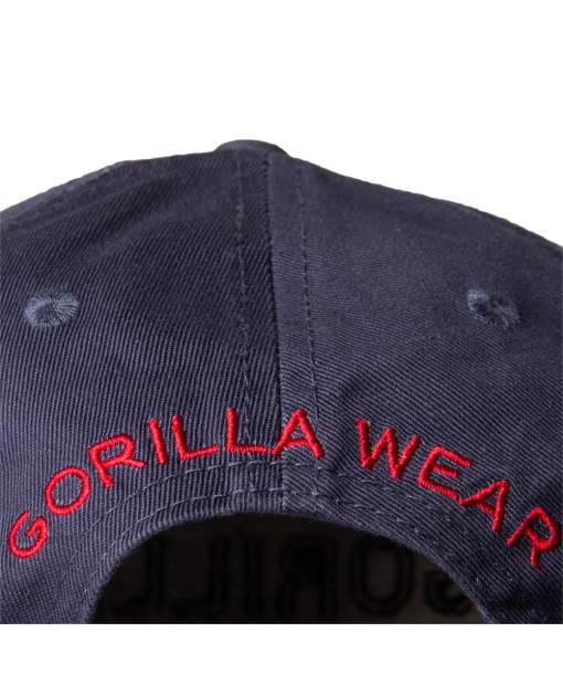 Harrison Cap Navy Blue/Red