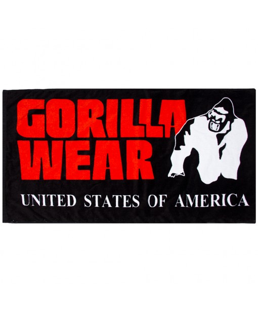 Полотенце Functional Gym Towel Black/Red