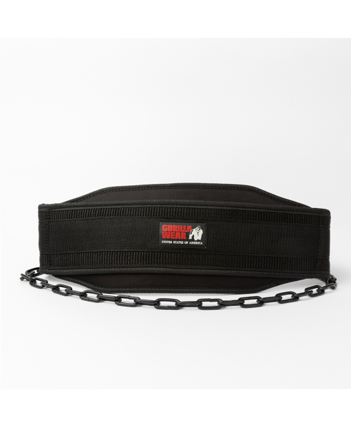 Gorilla Wear Nylon Dip Belt Black