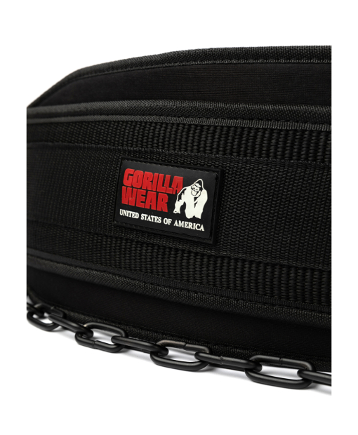 Gorilla Wear Nylon Dip Belt Black