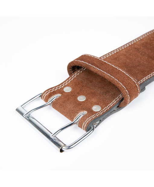Gorilla Wear 4 Inch Leather Lifting Belt Brown