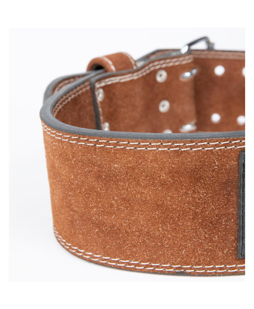 Gorilla Wear 4 Inch Leather Lifting Belt Brown